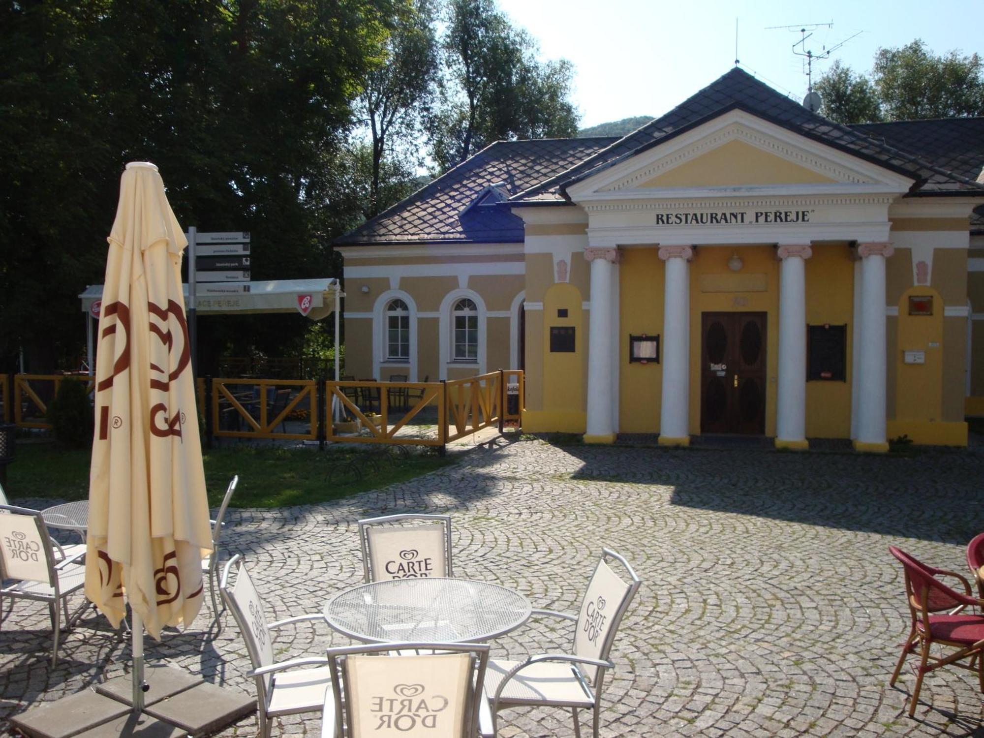 Hotel Lazne Evzenie Klášterec nad Ohří Zewnętrze zdjęcie